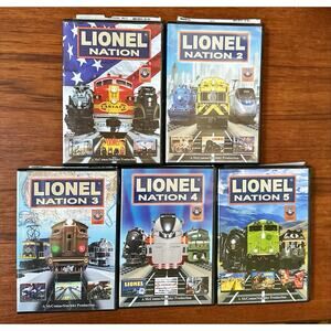 Lionel Nation, Part 1-5 DVD Lionel Trains Tom McComas